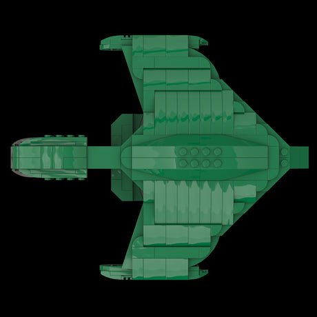 MOC - 112626 Sci - Fi Romulan Warbird (midi) Klemmbausteine - LesDiy - Klemmbausteine