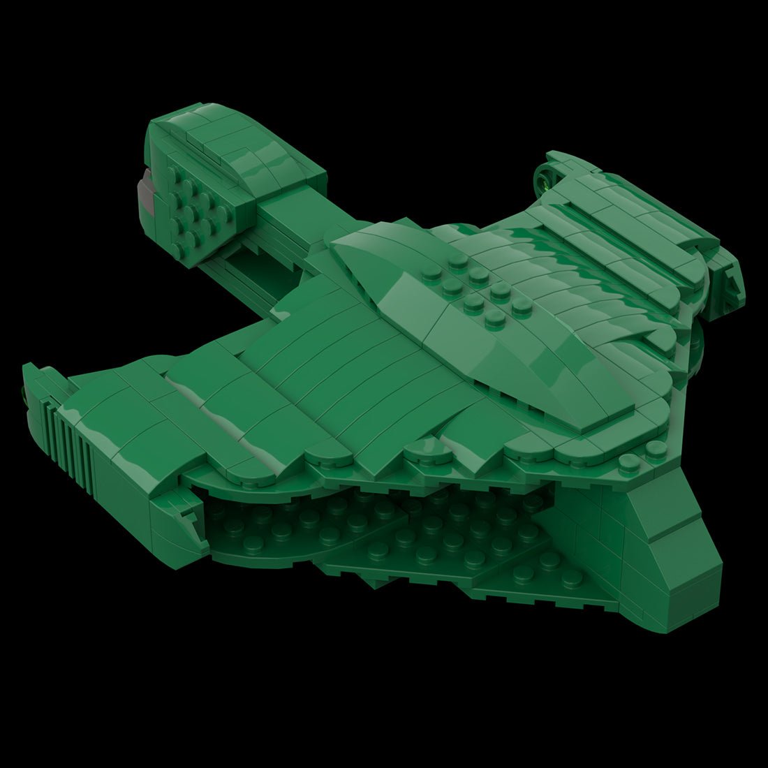 MOC - 112626 Sci - Fi Romulan Warbird (midi) Klemmbausteine - LesDiy - Klemmbausteine
