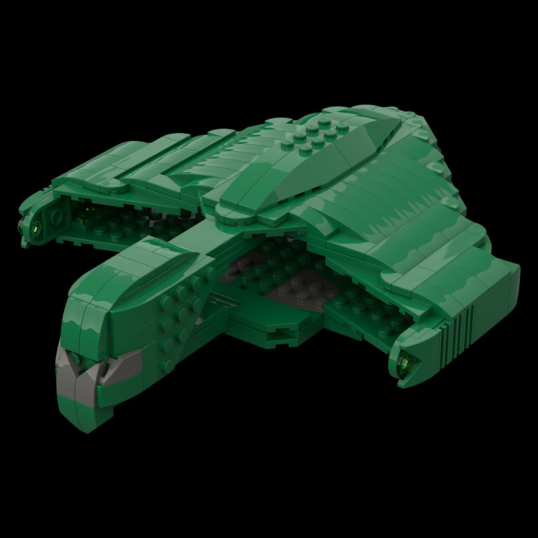 MOC - 112626 Sci - Fi Romulan Warbird (midi) Klemmbausteine - LesDiy - Klemmbausteine