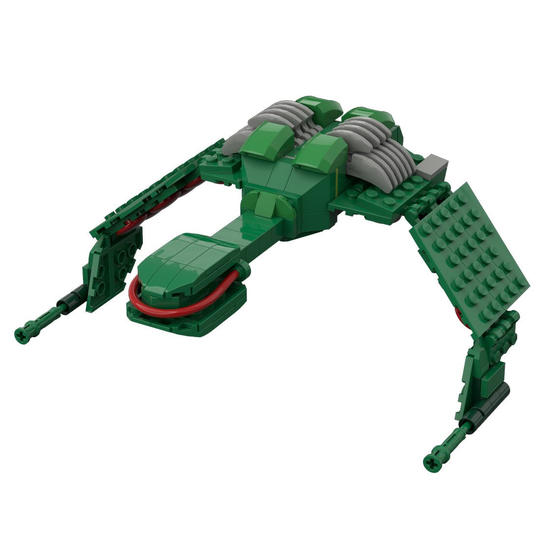 MOC - 112630 Klingon Bird of Prey Klemmbausteine - LesDiy - Klemmbausteine