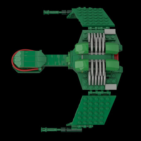 MOC - 112630 Klingon Bird of Prey Klemmbausteine - LesDiy - Klemmbausteine