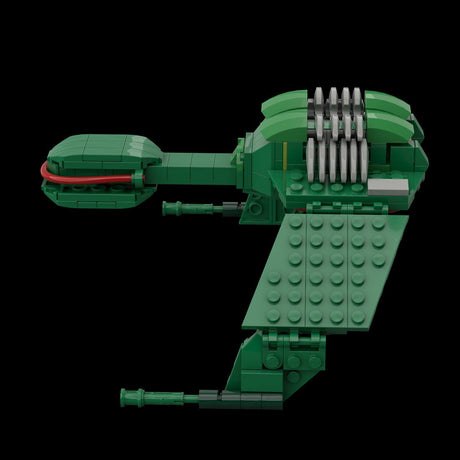 MOC - 112630 Klingon Bird of Prey Klemmbausteine - LesDiy - Klemmbausteine
