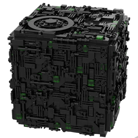 MOC - 112646 Borg Cube (micro) Klemmbausteine - LesDiy - Klemmbausteine