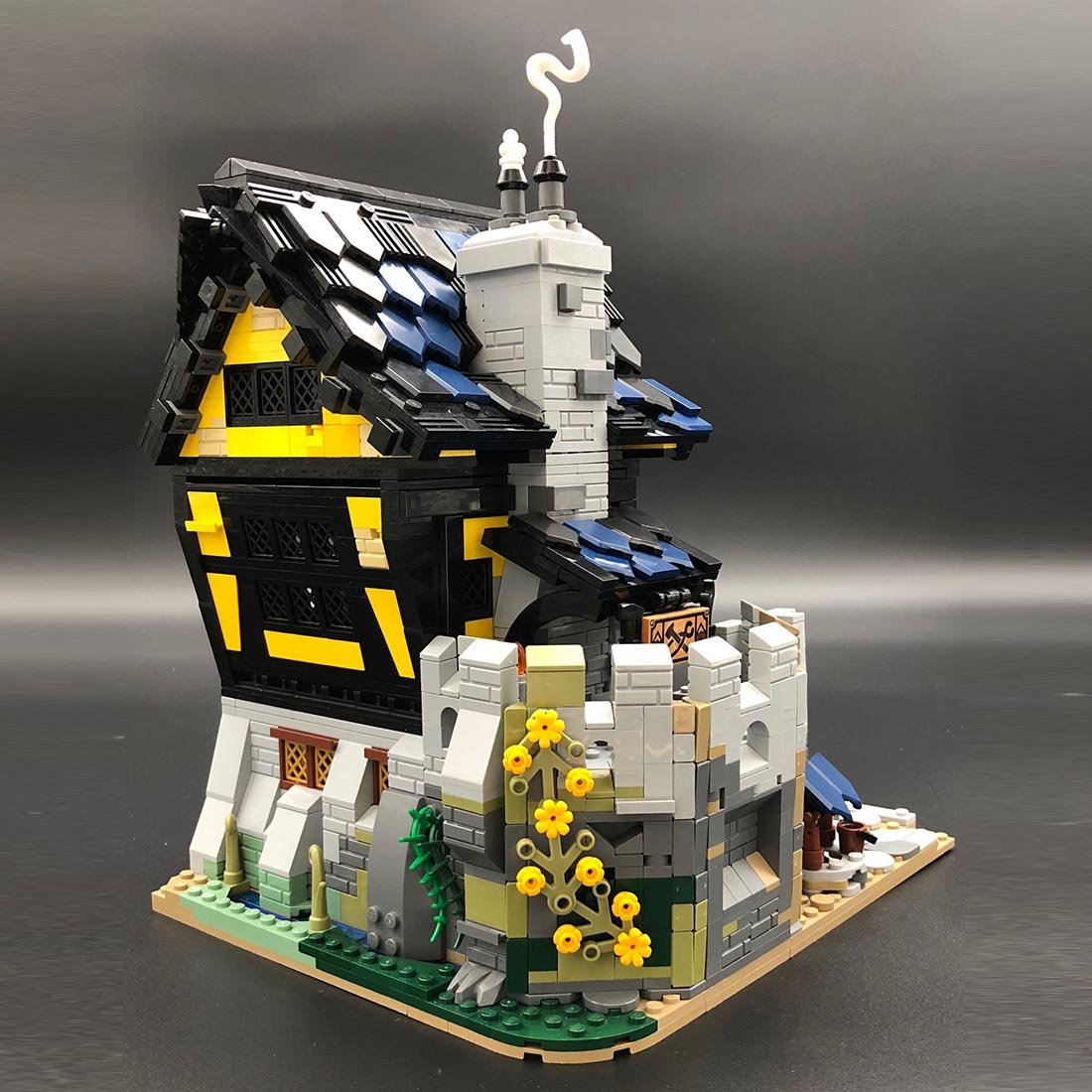 MOC - 113094 Black Falcon's Fortress Anno 2022 Klemmbausteine - LesDiy - Klemmbausteine