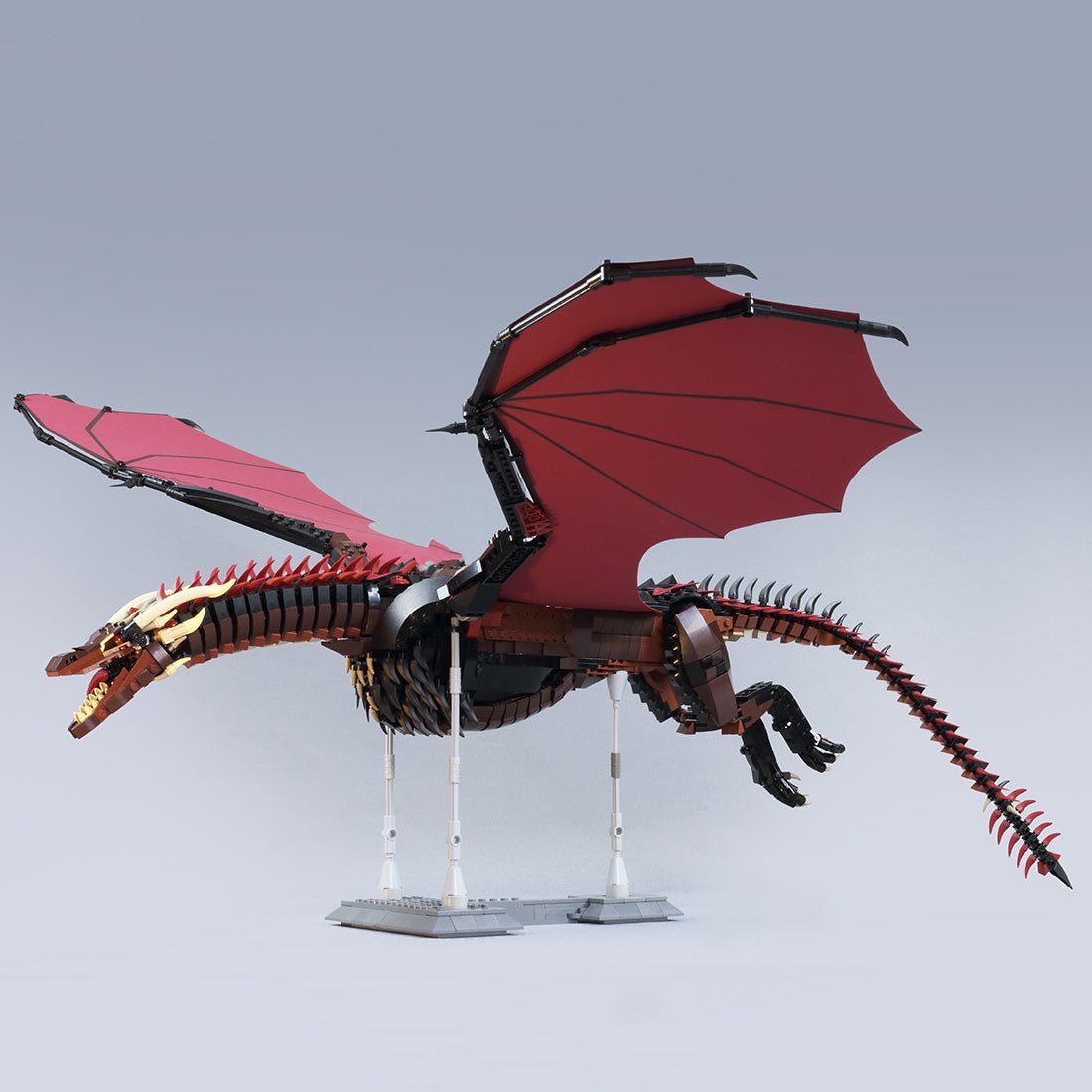MOC - 113669 Large European Dragon Klemmbausteine - LesDiy - Klemmbausteine