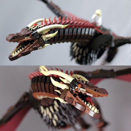 MOC - 113669 Large European Dragon Klemmbausteine - LesDiy - Klemmbausteine