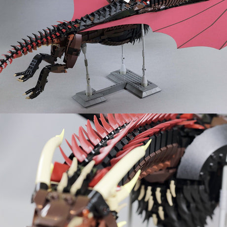 MOC - 113669 Large European Dragon Klemmbausteine - LesDiy - Klemmbausteine