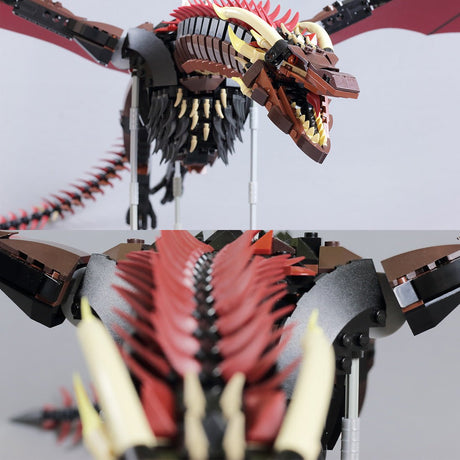 MOC - 113669 Large European Dragon Klemmbausteine - LesDiy - Klemmbausteine