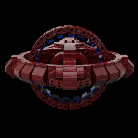 MOC - 113904 Vulcan D'kyr Class Klemmbausteine - LesDiy - Klemmbausteine