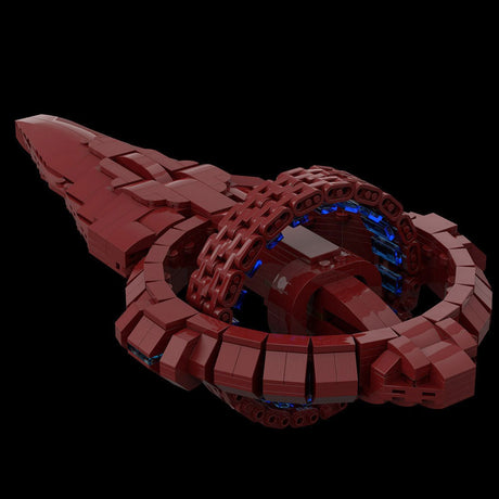 MOC - 113904 Vulcan D'kyr Class Klemmbausteine - LesDiy - Klemmbausteine