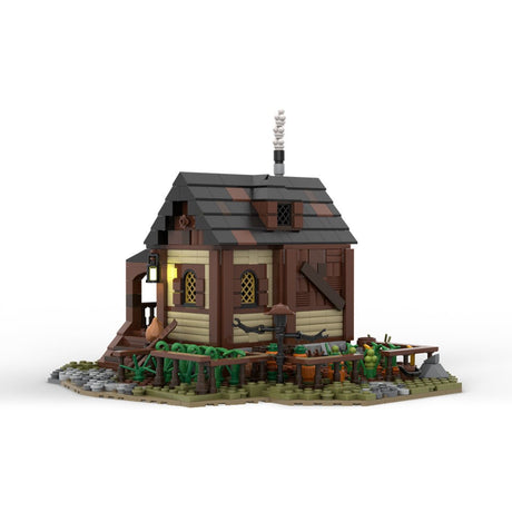 MOC - 11425 Medieval Farmer's House and Farm Klemmbausteine - LesDiy - Klemmbausteine