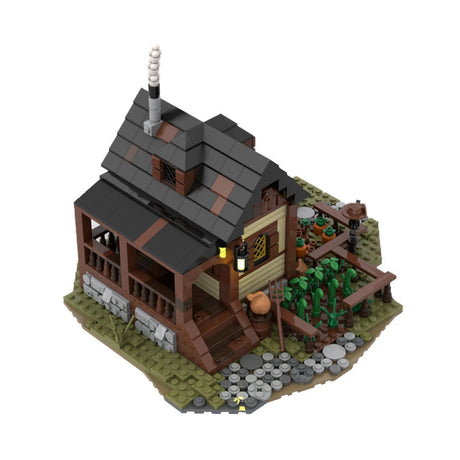 MOC - 11425 Medieval Farmer's House and Farm Klemmbausteine - LesDiy - Klemmbausteine
