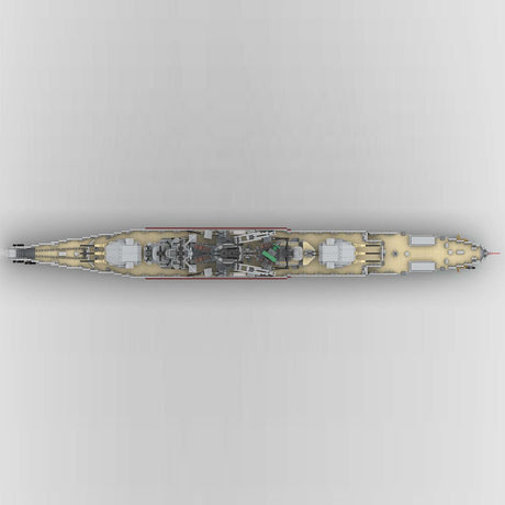 MOC - 114297 1/200 Admiral Graf Spee Klemmbausteine - LesDiy - Klemmbausteine