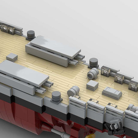 MOC - 114297 1/200 Admiral Graf Spee Klemmbausteine - LesDiy - Klemmbausteine