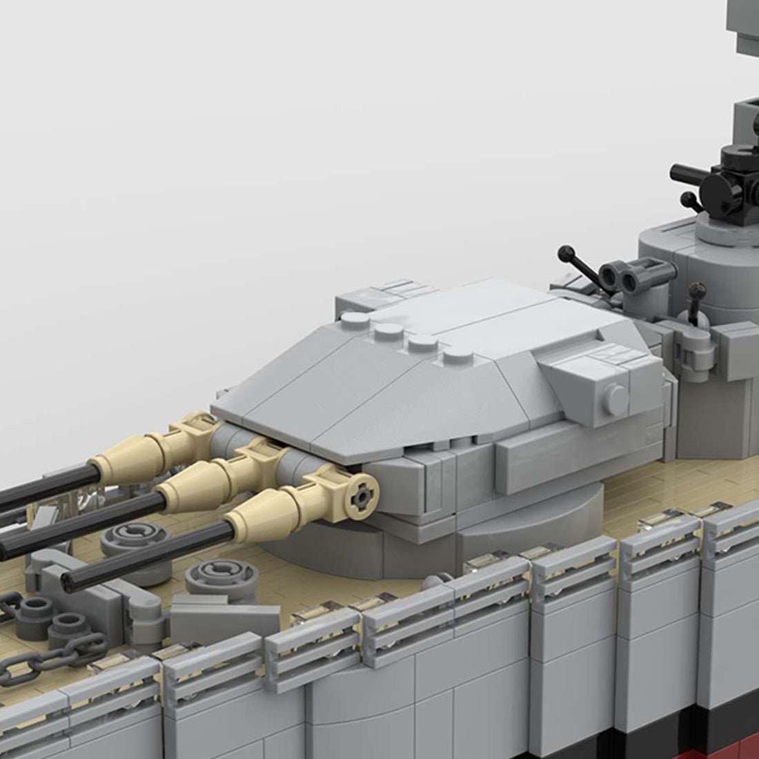 MOC - 114297 1/200 Admiral Graf Spee Klemmbausteine - LesDiy - Klemmbausteine