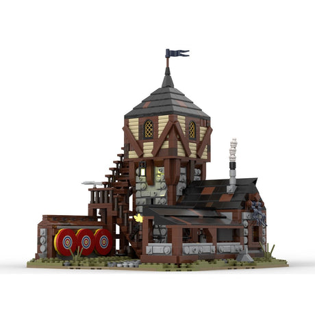 MOC - 114312 Medieval Archers Range Klemmbausteine - LesDiy - Klemmbausteine