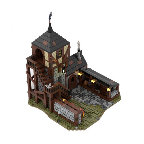 MOC - 114312 Medieval Archers Range Klemmbausteine - LesDiy - Klemmbausteine