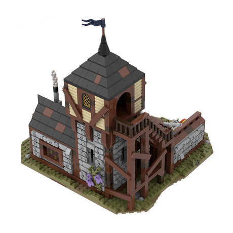 MOC - 114312 Medieval Archers Range Klemmbausteine - LesDiy - Klemmbausteine