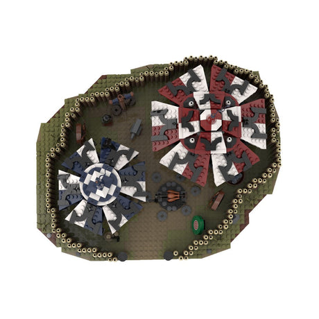 MOC - 114605 Medieval Mercenary Camp Klemmbausteine - LesDiy - Klemmbausteine