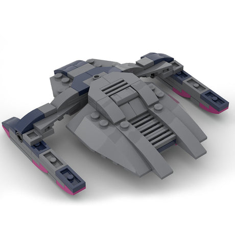 MOC - 115102 Jem'Hadar fighter Klemmbausteine - LesDiy - Klemmbausteine