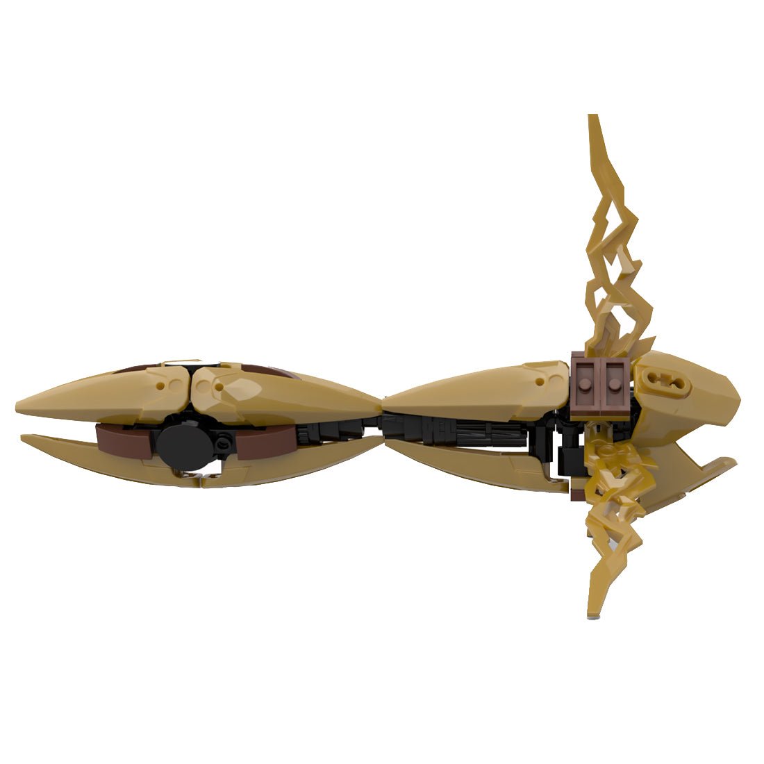 MOC - 115118 Species 8472 Bio - ship Klemmbausteine - LesDiy - Klemmbausteine