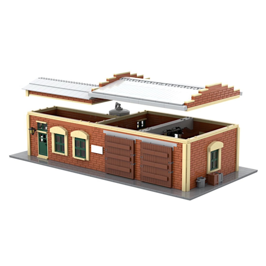 MOC - 115144 Old Warehouse Klemmbausteine - LesDiy - Klemmbausteine