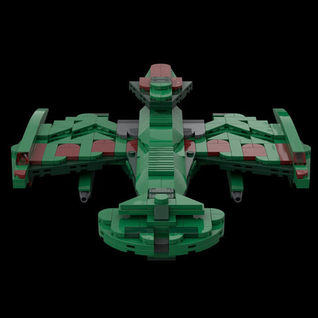 MOC - 115180 Klingon Negh'Var Warship Klemmbausteine - LesDiy - Klemmbausteine