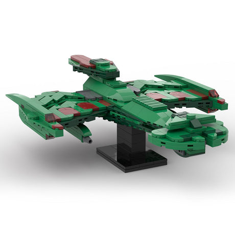 MOC - 115180 Klingon Negh'Var Warship Klemmbausteine - LesDiy - Klemmbausteine