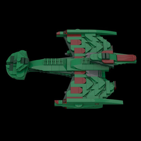 MOC - 115180 Klingon Negh'Var Warship Klemmbausteine - LesDiy - Klemmbausteine