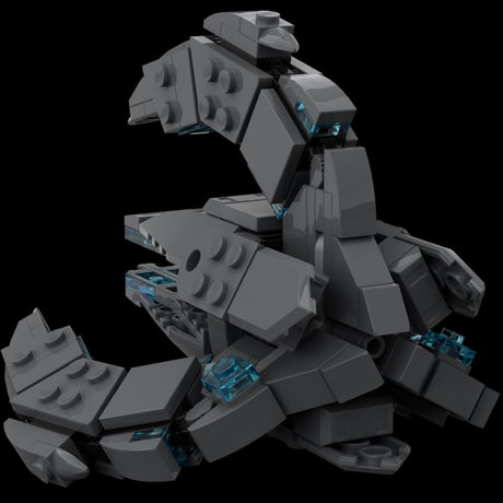 MOC - 115196 Xindi Insectoid Warship Klemmbausteine - LesDiy - Klemmbausteine