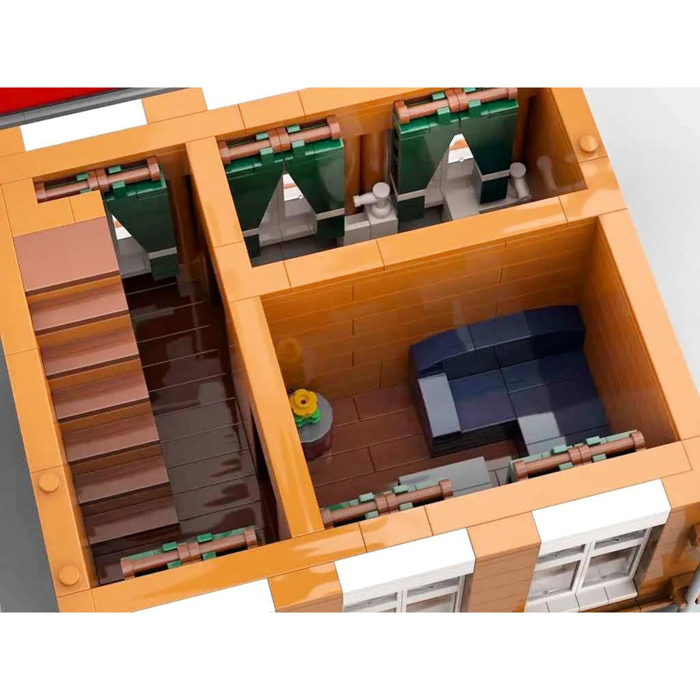 MOC - 115249 Lindenstraße Nr. 20 Klemmbausteine - LesDiy - Klemmbausteine