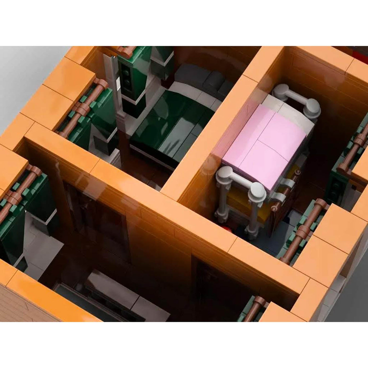 MOC - 115249 Lindenstraße Nr. 20 Klemmbausteine - LesDiy - Klemmbausteine