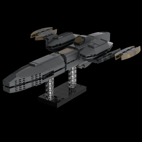 MOC - 115251 Andorian Kumari Class Klemmbausteine - LesDiy - Klemmbausteine