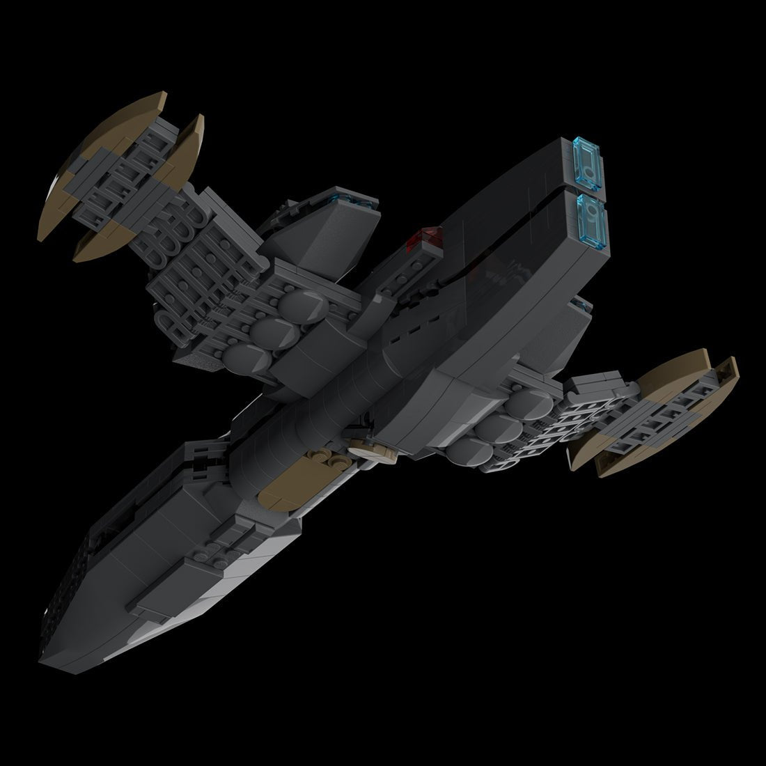 MOC - 115251 Andorian Kumari Class Klemmbausteine - LesDiy - Klemmbausteine