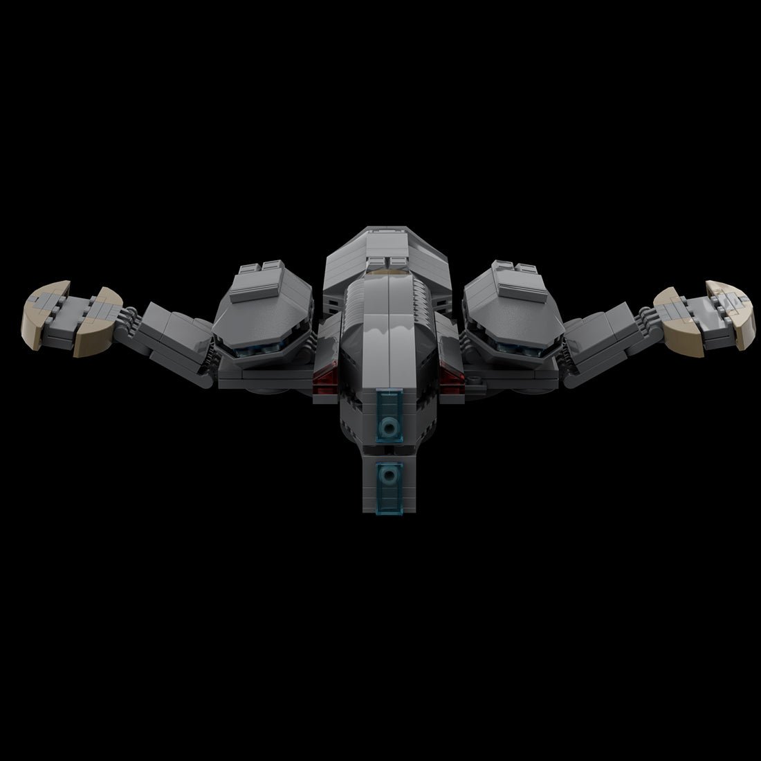 MOC - 115251 Andorian Kumari Class Klemmbausteine - LesDiy - Klemmbausteine