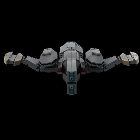 MOC - 115251 Andorian Kumari Class Klemmbausteine - LesDiy - Klemmbausteine