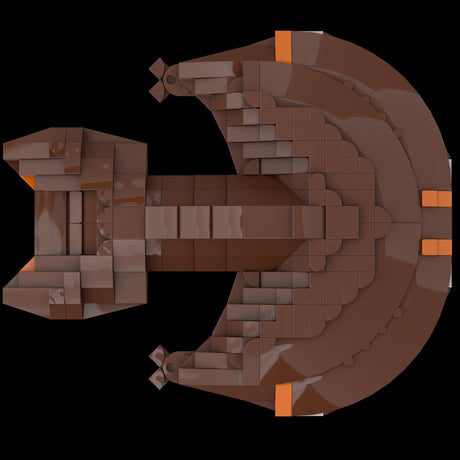 MOC - 115294 Ferengi Marauder Klemmbausteine - LesDiy - Klemmbausteine