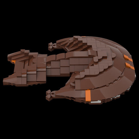 MOC - 115294 Ferengi Marauder Klemmbausteine - LesDiy - Klemmbausteine