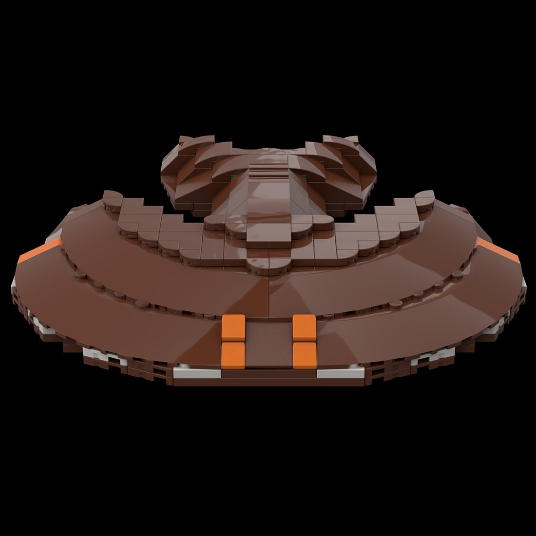 MOC - 115294 Ferengi Marauder Klemmbausteine - LesDiy - Klemmbausteine
