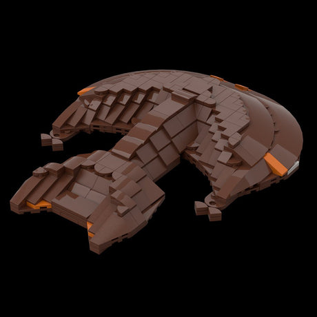 MOC - 115294 Ferengi Marauder Klemmbausteine - LesDiy - Klemmbausteine