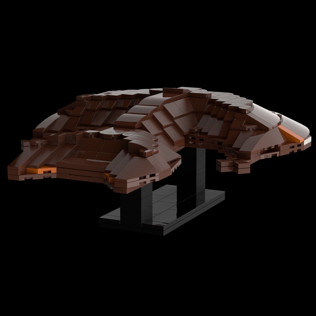 MOC - 115294 Ferengi Marauder Klemmbausteine - LesDiy - Klemmbausteine