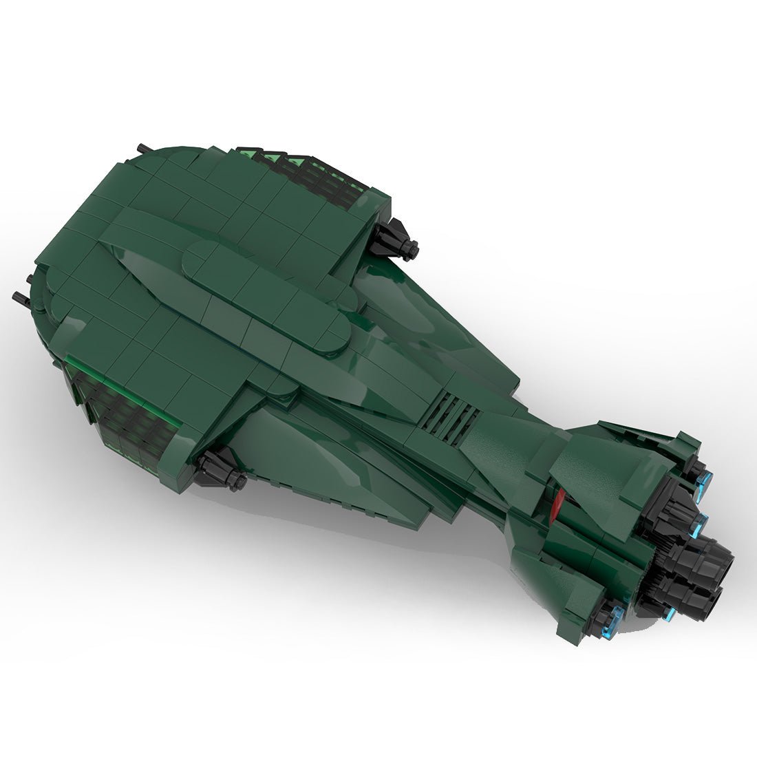 MOC - 115326 Tellarite Cruiser Klemmbausteine - LesDiy - Klemmbausteine