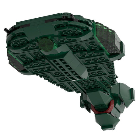 MOC - 115326 Tellarite Cruiser Klemmbausteine - LesDiy - Klemmbausteine