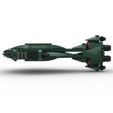 MOC - 115326 Tellarite Cruiser Klemmbausteine - LesDiy - Klemmbausteine