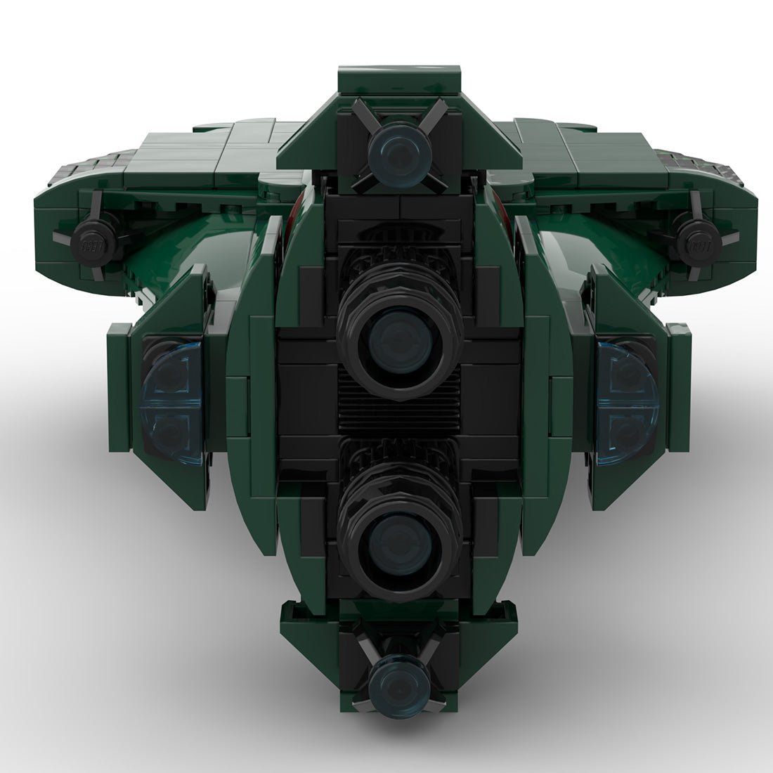 MOC - 115326 Tellarite Cruiser Klemmbausteine - LesDiy - Klemmbausteine