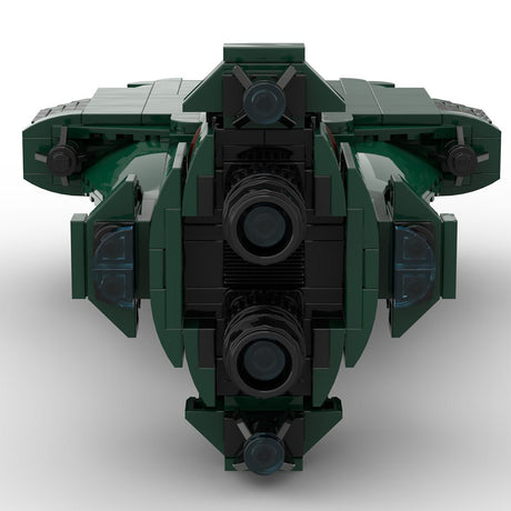 MOC - 115326 Tellarite Cruiser Klemmbausteine - LesDiy - Klemmbausteine