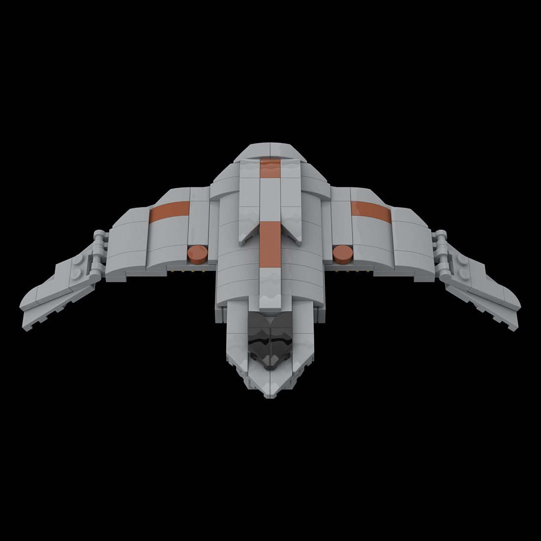 MOC - 115518 Bajoran Interceptor Klemmbausteine - LesDiy - Klemmbausteine