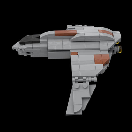 MOC - 115518 Bajoran Interceptor Klemmbausteine - LesDiy - Klemmbausteine