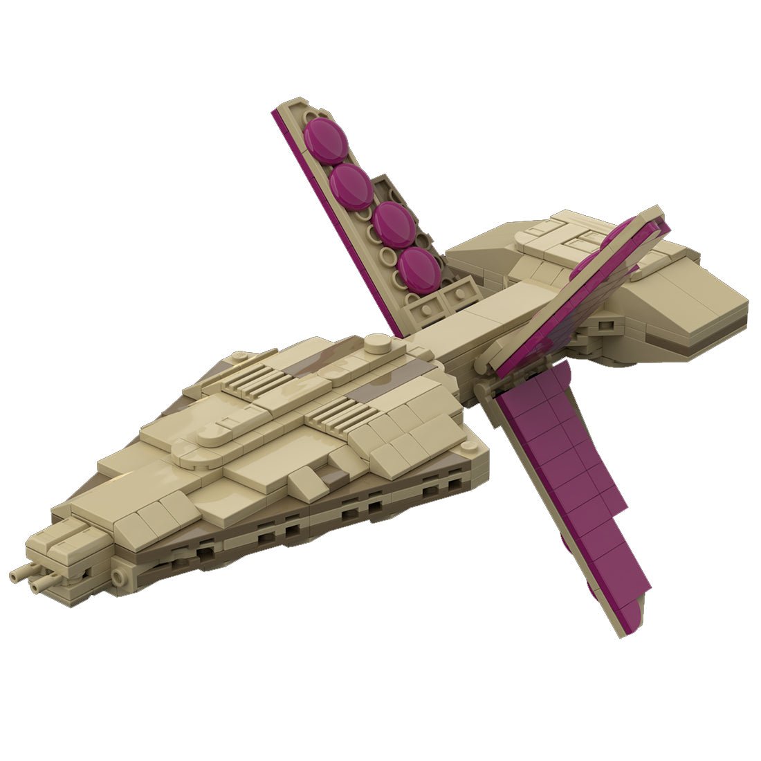 MOC - 115594 Talarian Warship Klemmbausteine - LesDiy - Klemmbausteine