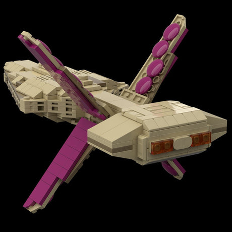 MOC - 115594 Talarian Warship Klemmbausteine - LesDiy - Klemmbausteine
